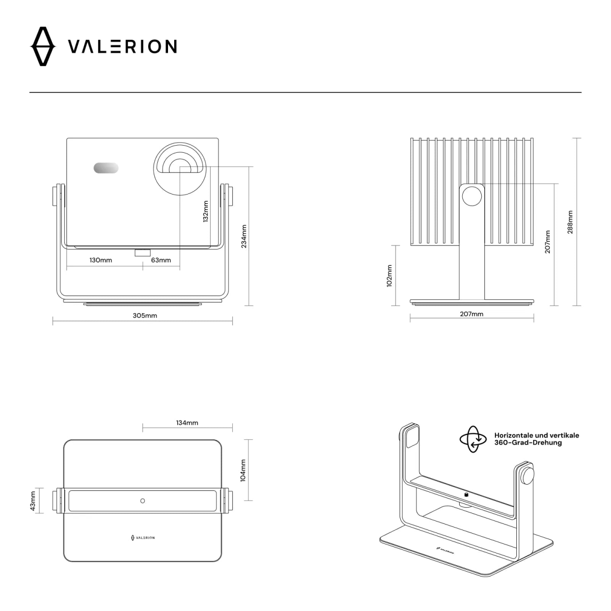 Valerion_Desktop_Gimbal_Stand